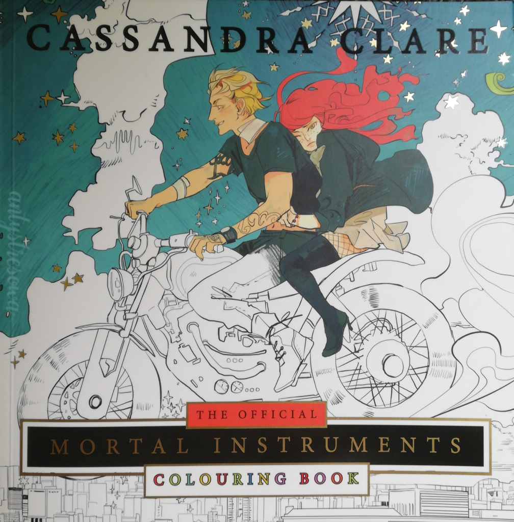 Mortal Instruments Colouring book by Cassandra Clare & Cassandra Jean - okładka książki