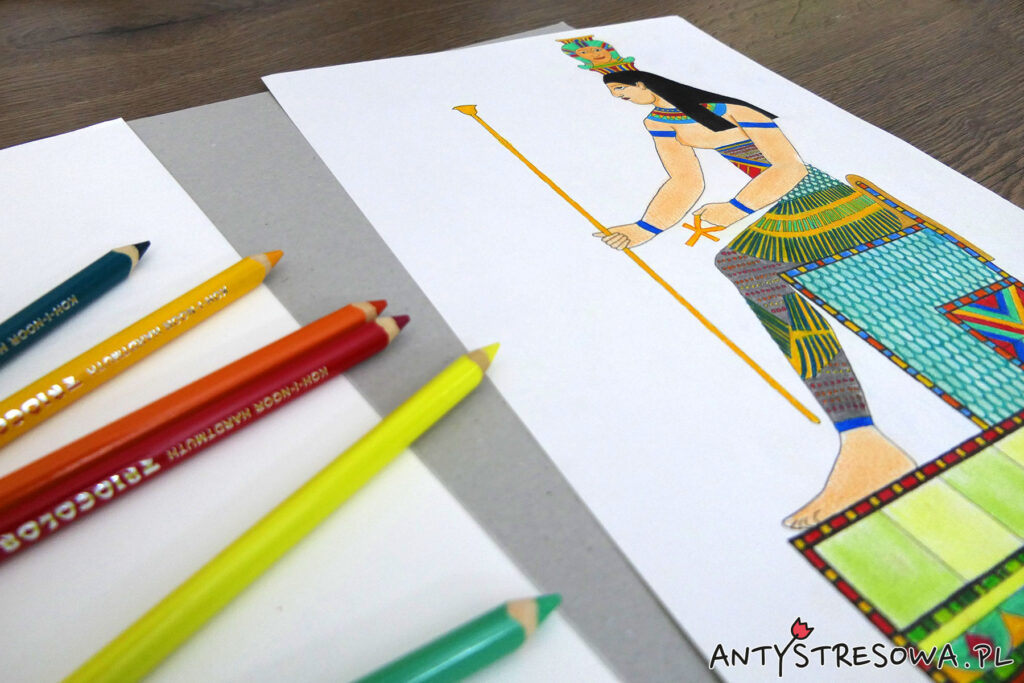 Artists' Colouring Book Ancient Egypt kolorowanka