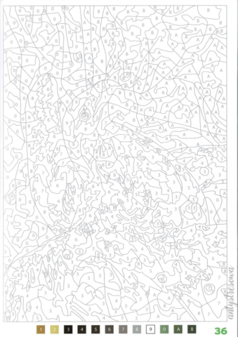 100 Coloriages mystéres - Jérémy Mariez, strona 36
