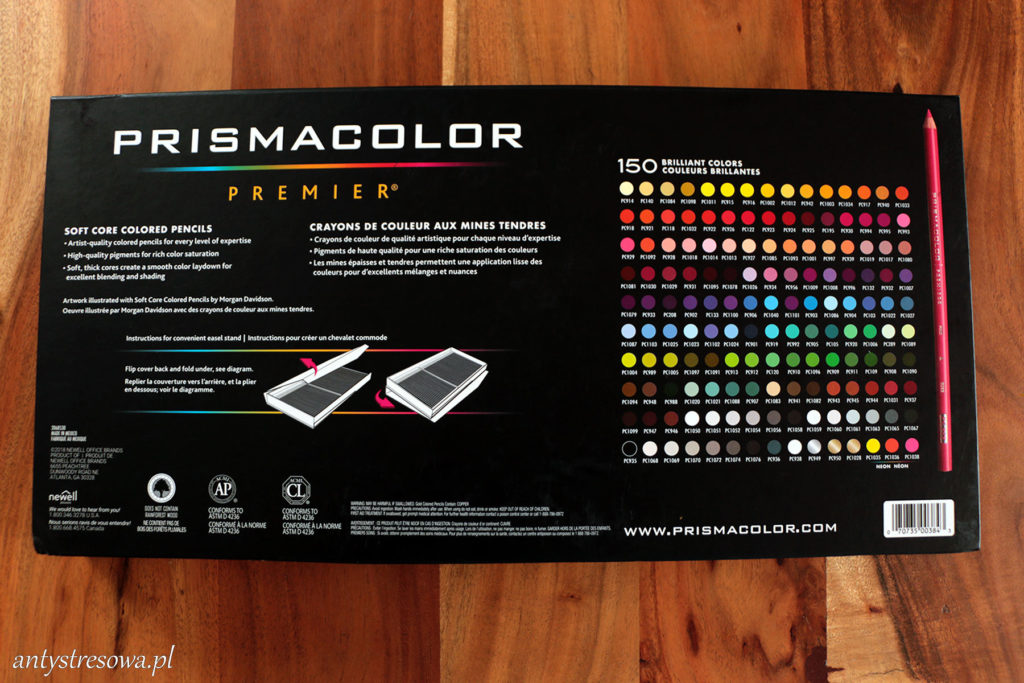 Opakowanie kredek Prismacolor Premier 150 sztuk