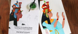 Artists' Colouring Book, Ancient Egypt