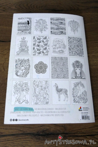 Adult Colouring Book Déco Time