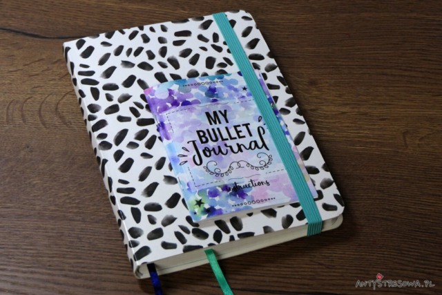 Zeszyt do Bullet Journal w kropki