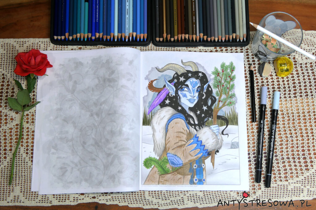 Serenaiya Coloring Book - w baśniowym świecie elfów